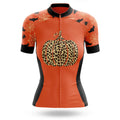 Leopard Pumpkin - Women's Cycling Kit-Jersey Only-Global Cycling Gear