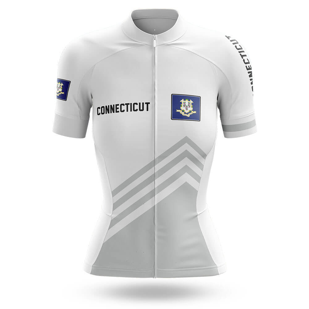 Connecticut S4 White - Women - Cycling Kit-Jersey Only-Global Cycling Gear