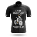 Really Like Penguins - Men's Cycling Kit-Jersey Only-Global Cycling Gear