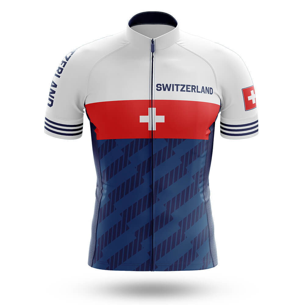 Switzerland S6 - Men's Cycling Kit-Jersey Only-Global Cycling Gear