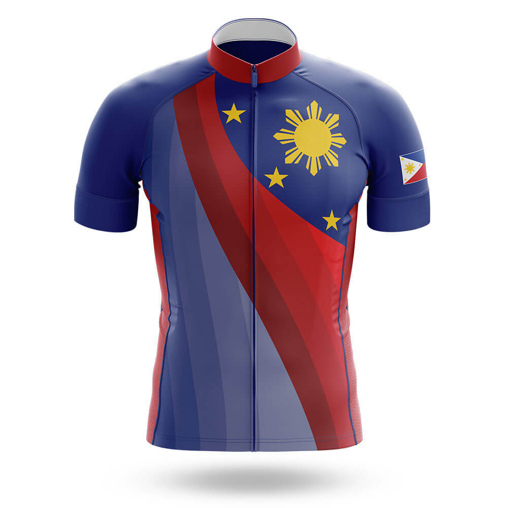 Philippines Flag - Men's Cycling Kit-Jersey Only-Global Cycling Gear