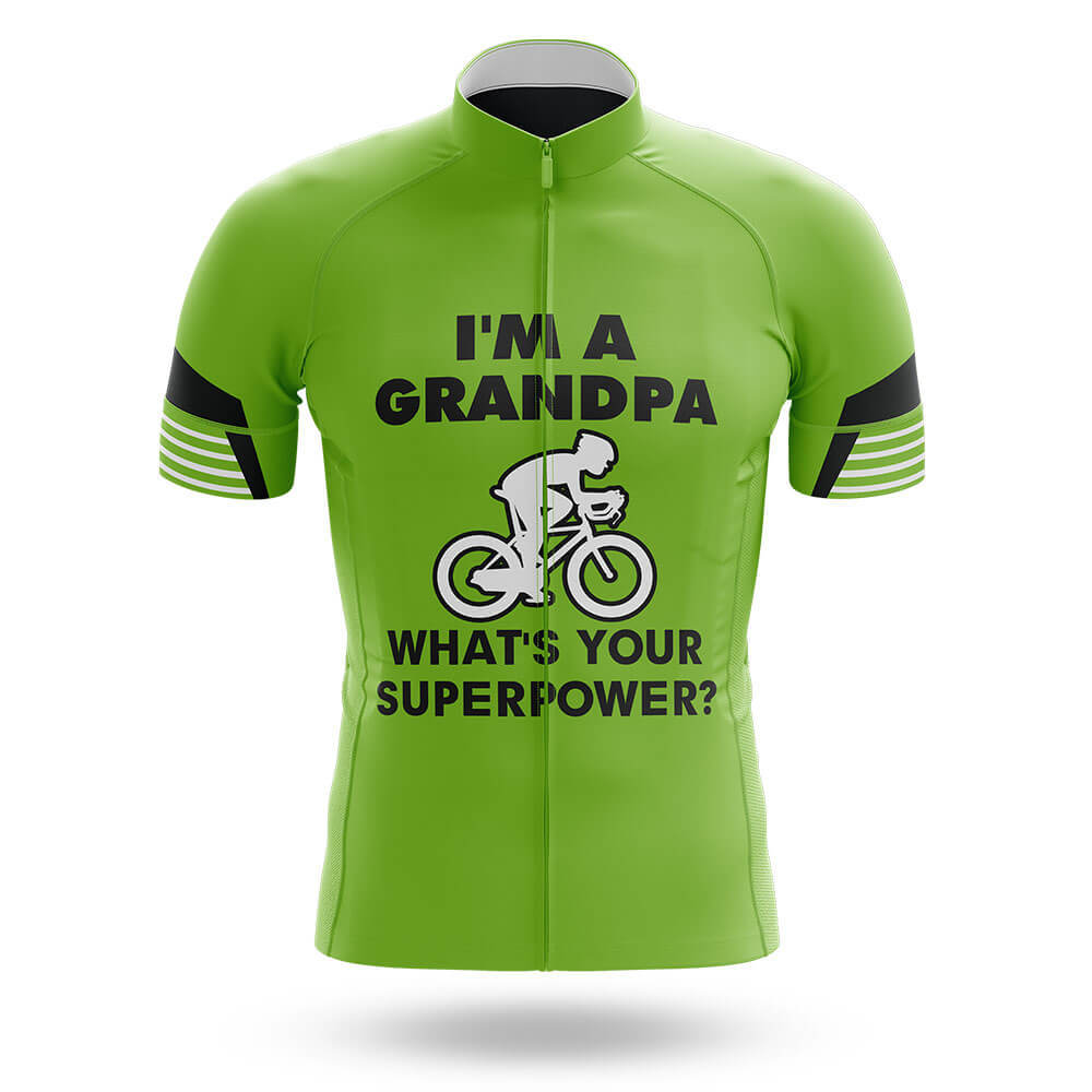 Superpower - Green - Men's Cycling Kit-Jersey Only-Global Cycling Gear