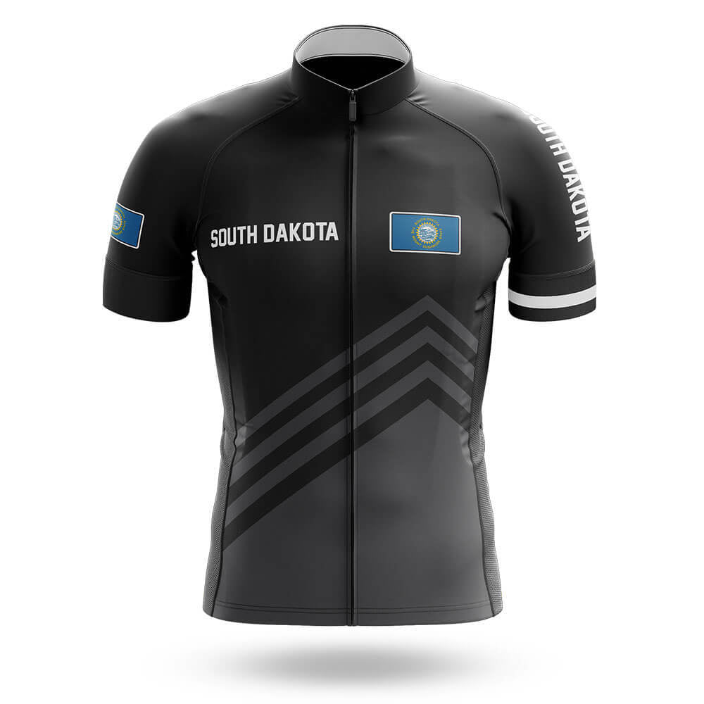 South Dakota S4 Black - Men's Cycling Kit-Jersey Only-Global Cycling Gear