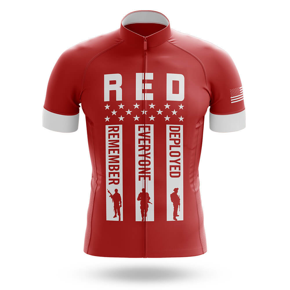 Red Friday V2 - Men's Cycling Kit-Jersey Only-Global Cycling Gear