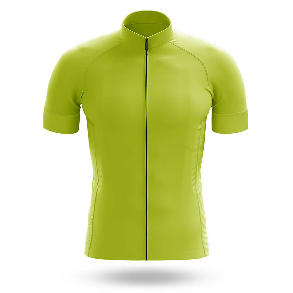 Basic Lime Green - Men's Cycling Kit-Jersey Only-Global Cycling Gear