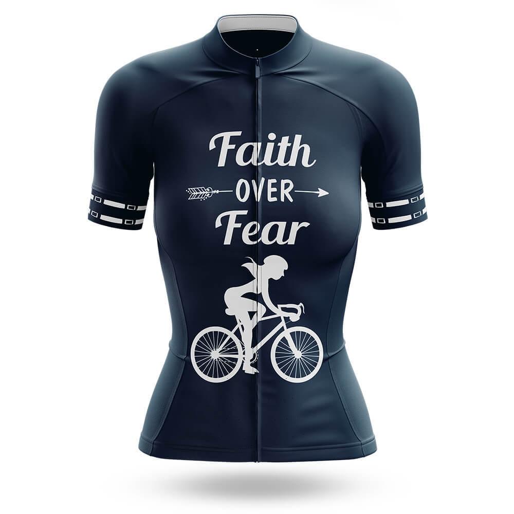 Faith Over Fear - Women's Cycling Kit-Jersey Only-Global Cycling Gear
