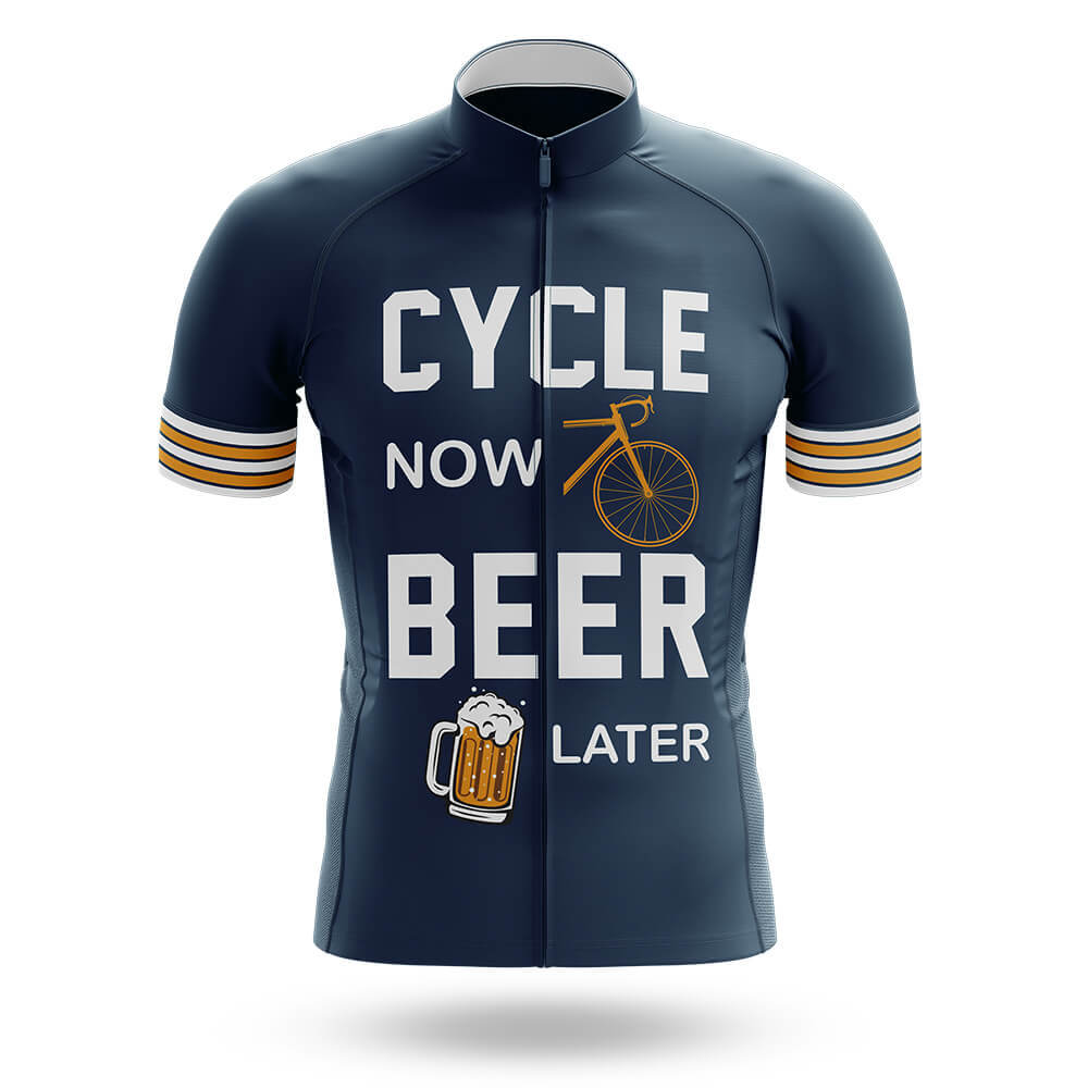 Cycle Now Beer Later - Men's Cycling Kit-Jersey Only-Global Cycling Gear