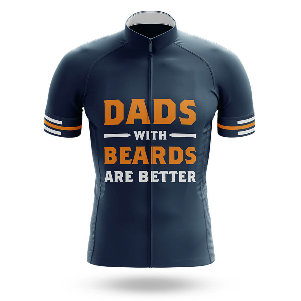 Dads With Beards - Men's Cycling Kit-Jersey Only-Global Cycling Gear