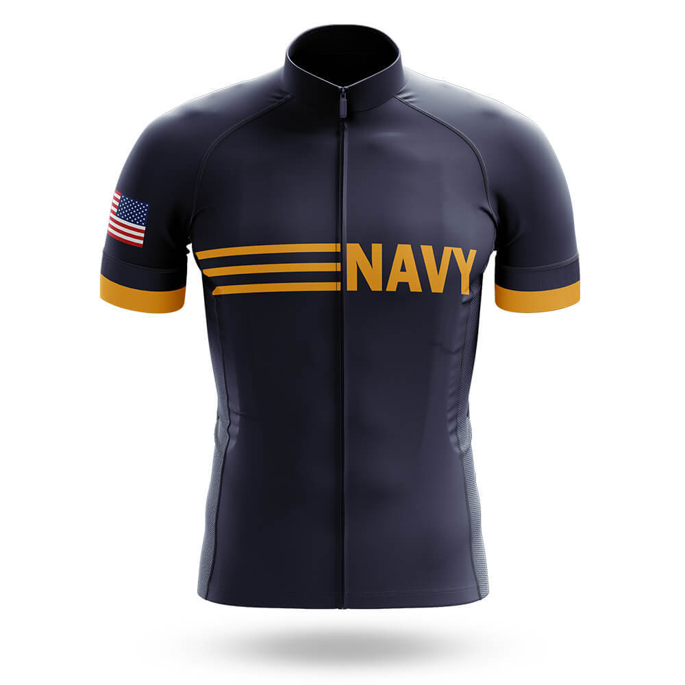 Navy Vintage - Men's Cycling Kit-Jersey Only-Global Cycling Gear