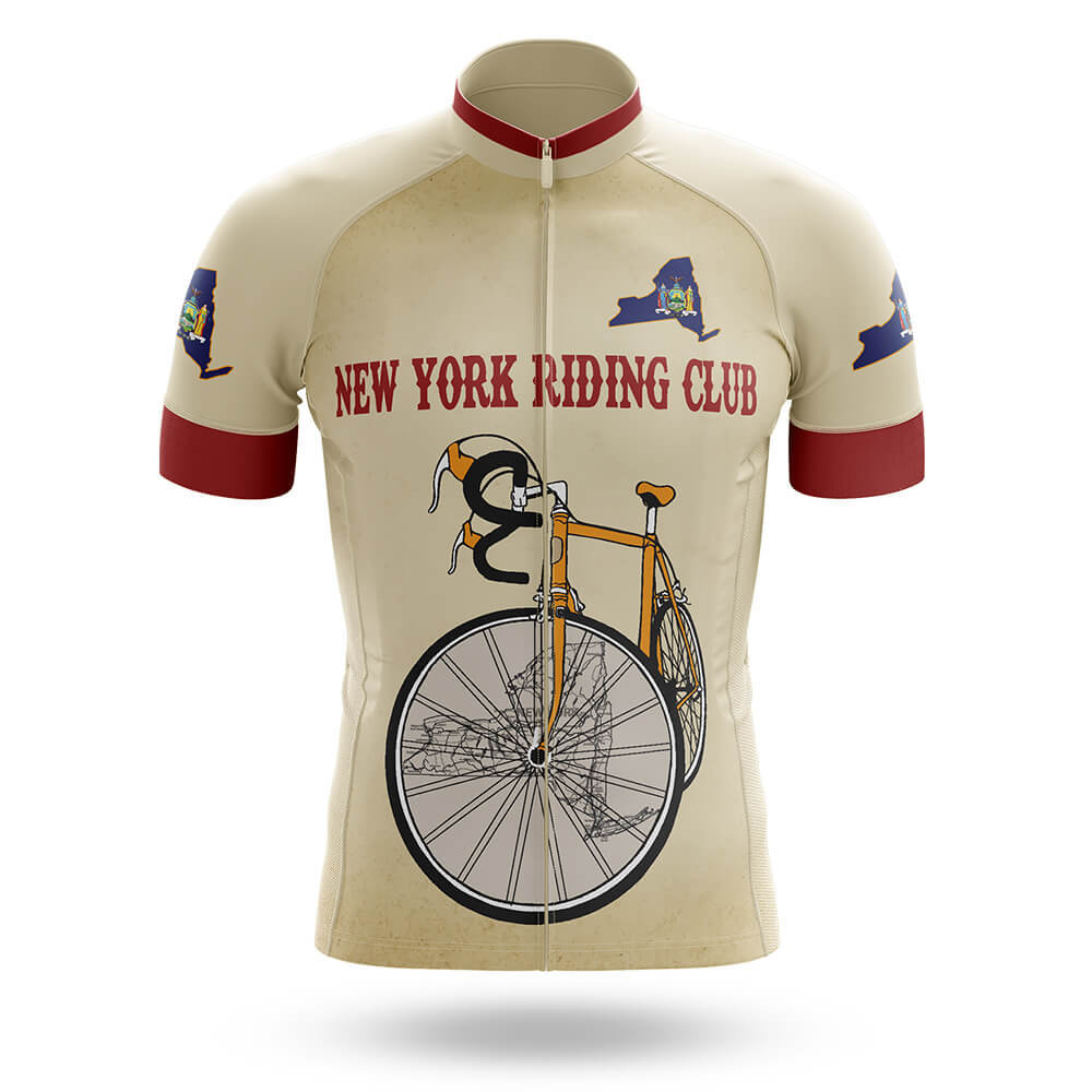 New York Riding Club - Men's Cycling Kit-Jersey Only-Global Cycling Gear