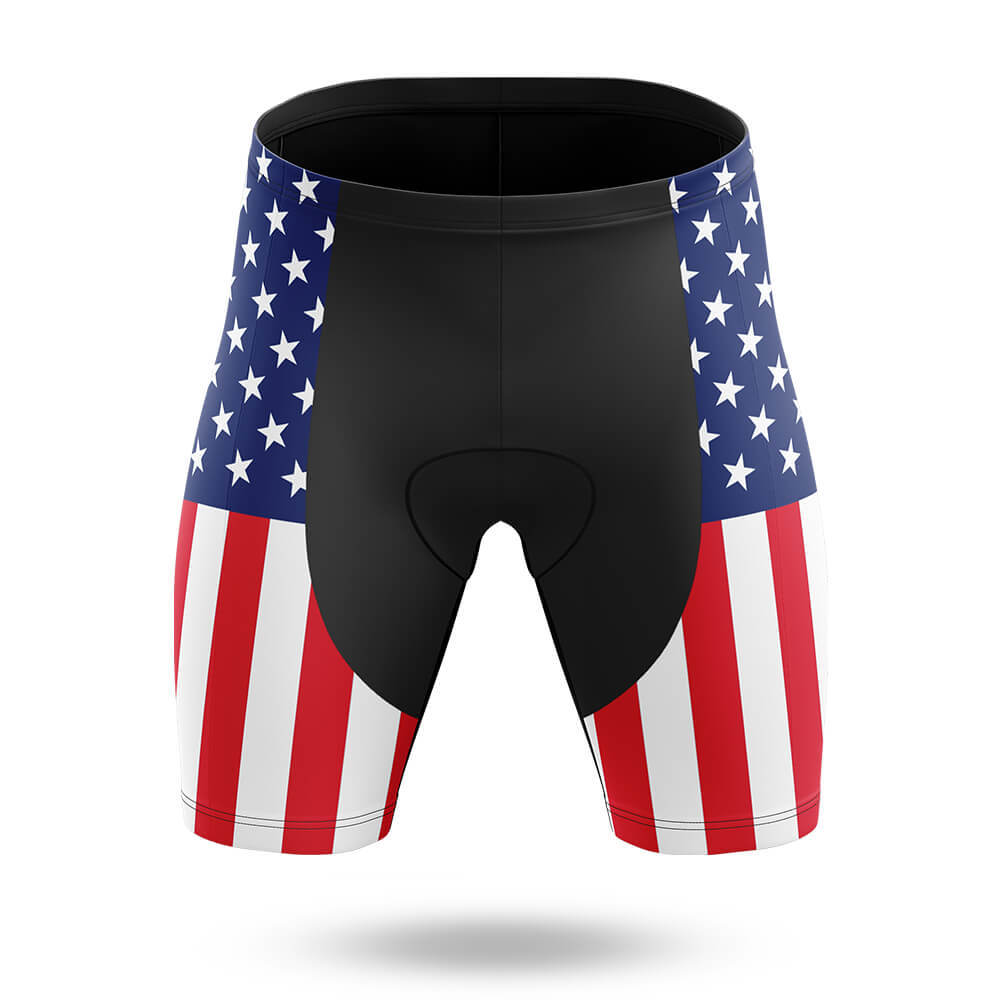 USA - Bike Shorts Cycling Bibs For Men-Bike Shorts-Global Cycling Gear