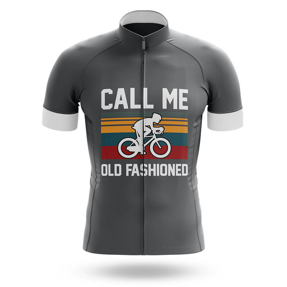 Old Fashioned V2 - Grey - Men's Cycling Kit-Jersey Only-Global Cycling Gear