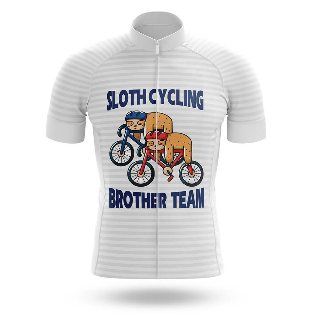 Sloth Cycling Brother Team V2 - Men's Cycling Kit-Jersey Only-Global Cycling Gear