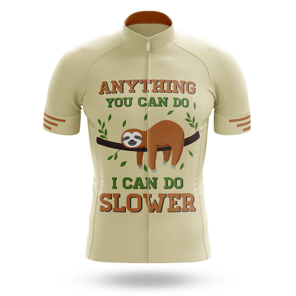 Sloth Can Do Slower V2 - Men's Cycling Kit-Jersey Only-Global Cycling Gear