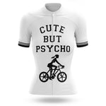 Cute But Psycho - Women's Cycling Kit-Jersey Only-Global Cycling Gear