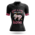 Love Sloths - Women - Cycling Kit-Jersey Only-Global Cycling Gear