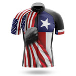 American Flag - Texas - Men's Cycling Kit-Jersey Only-Global Cycling Gear