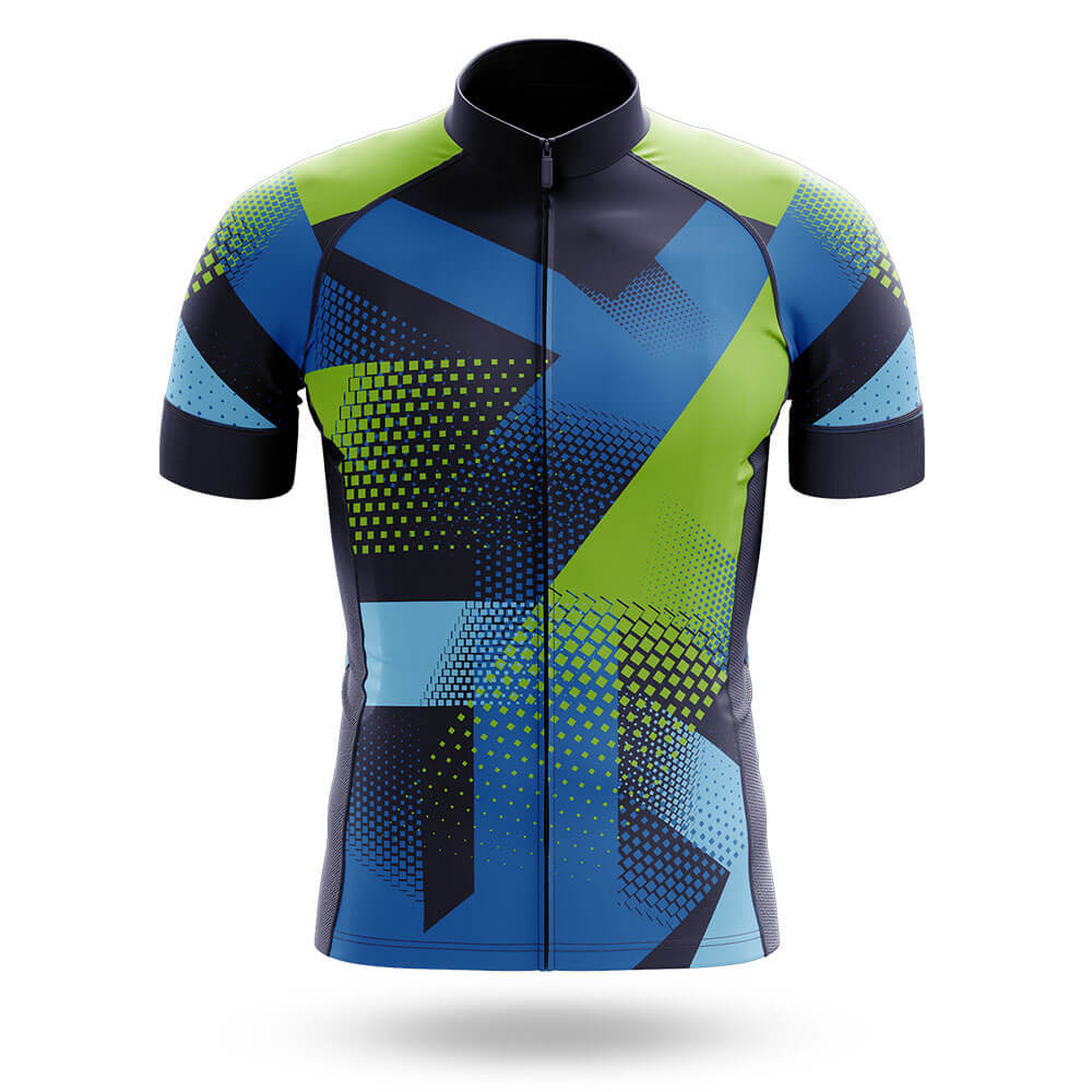Blue Green - Men's Cycling Kit-Jersey Only-Global Cycling Gear