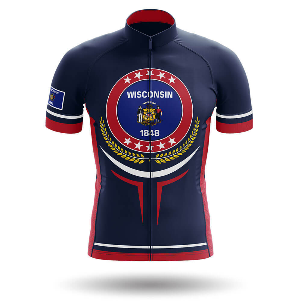 Wisconsin V19 - Men's Cycling Kit-Jersey Only-Global Cycling Gear