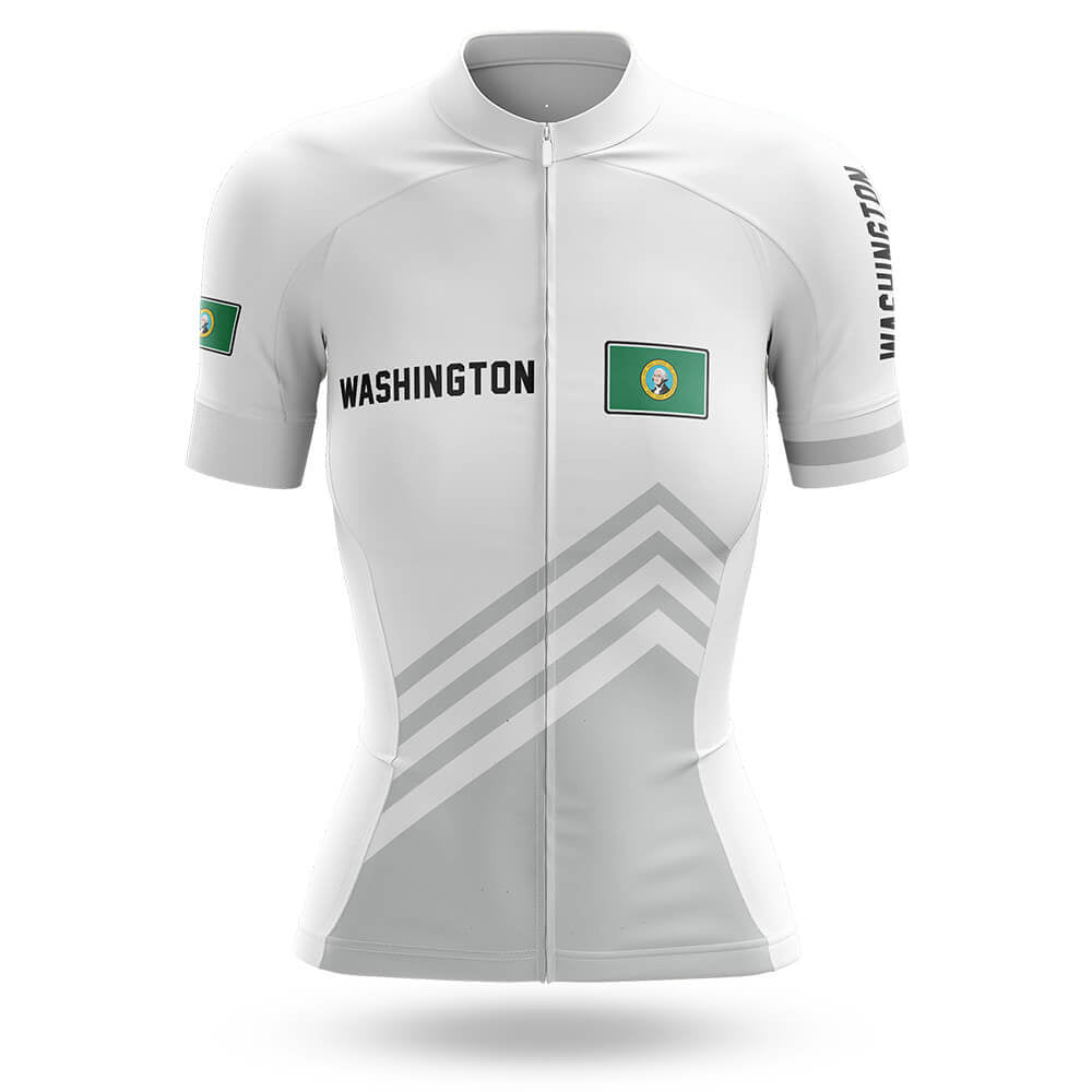 Washington S4 White - Women - Cycling Kit-Jersey Only-Global Cycling Gear