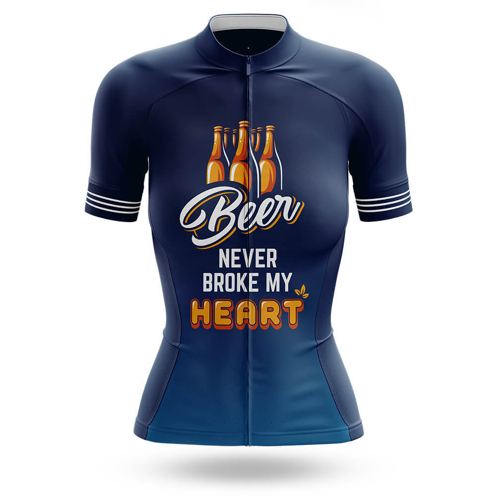 Beer Never Broke My Heart - Women - Cycling Kit-Jersey Only-Global Cycling Gear