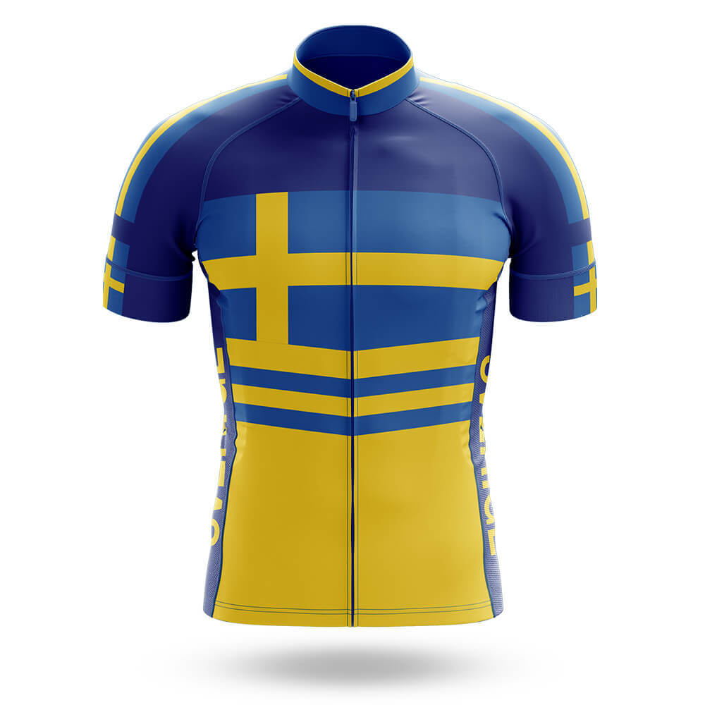 Sweden Sverige Flag - Men's Cycling Kit - Global Cycling Gear