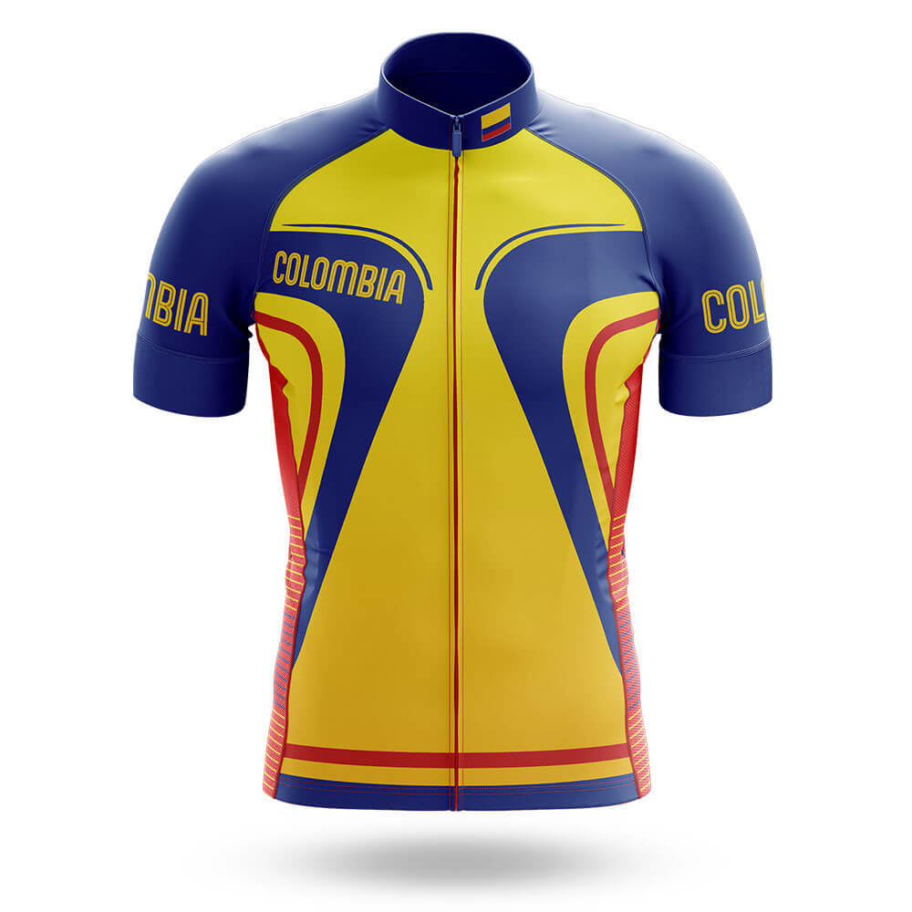 Retro Colombia - Men's Cycling Kit-Jersey Only-Global Cycling Gear