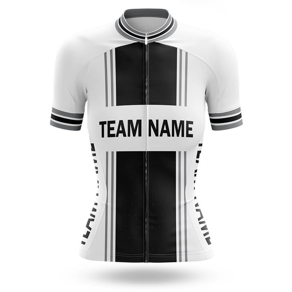 Custom Team Name M4 Black - Women's Cycling Kit-Jersey Only-Global Cycling Gear