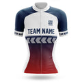 Custom Team Name S4 Navy - Women's Cycling Kit-Jersey Only-Global Cycling Gear