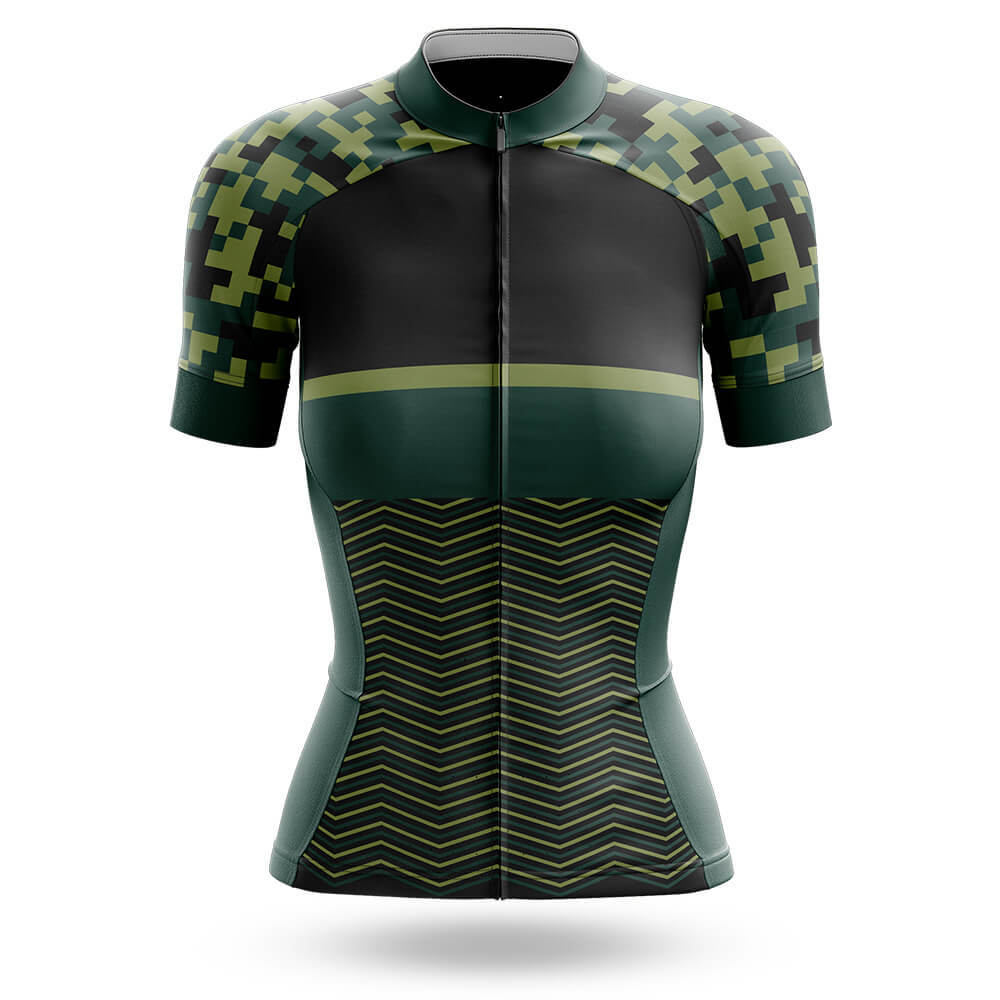 Deep Green - Women - Cycling Kit-Jersey Only-Global Cycling Gear
