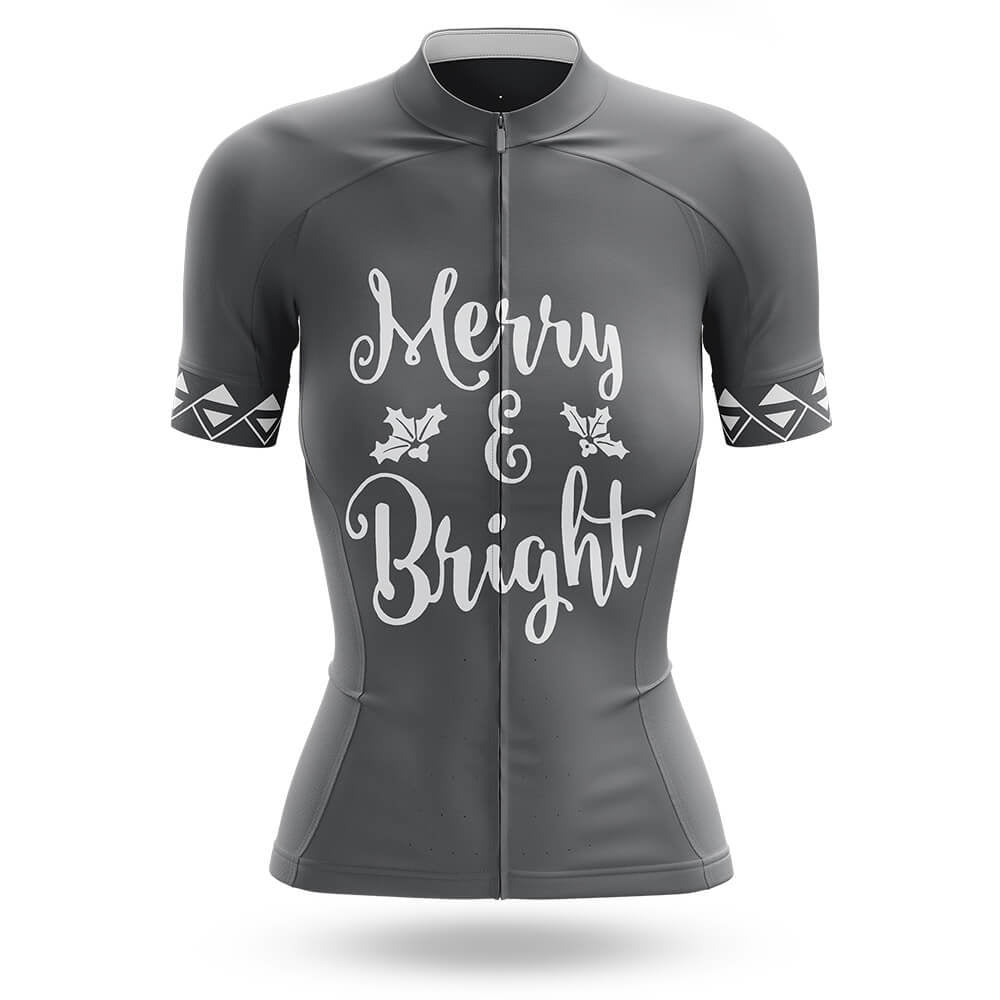 Merry And Bright - Women - Cycling Kit-Jersey Only-Global Cycling Gear