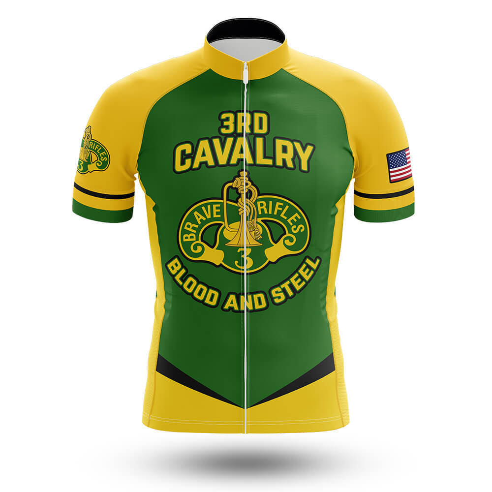 3rd Cavalry Regiment - Men's Cycling Kit-Jersey Only-Global Cycling Gear