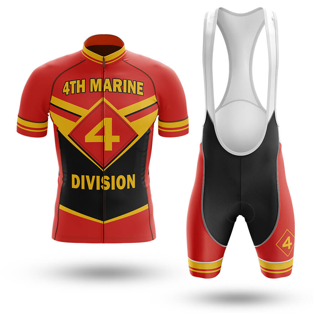 4th Marine Division - Men's Cycling Kit-Full Set-Global Cycling Gear