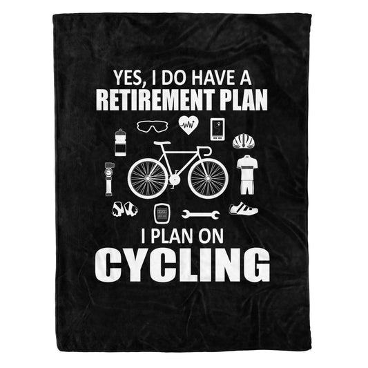 Retirement Plan Blanket-Large (60x80in)-Global Cycling Gear
