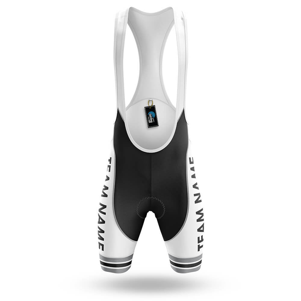 Custom Team Name M4 Black - Men's Cycling Kit-Bibs Only-Global Cycling Gear