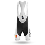 België S5 White - Men's Cycling Kit-Bibs Only-Global Cycling Gear