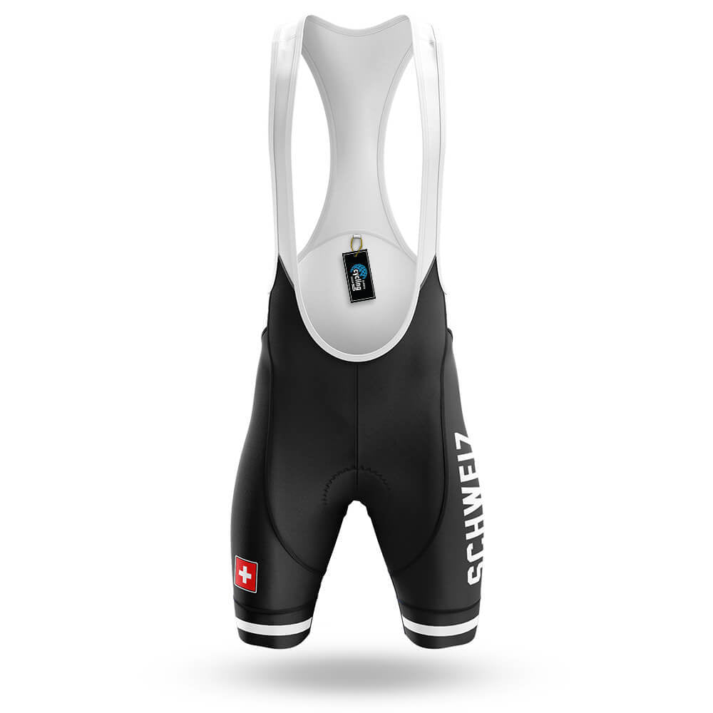 Schweiz S5 Black - Men's Cycling Kit-Bibs Only-Global Cycling Gear