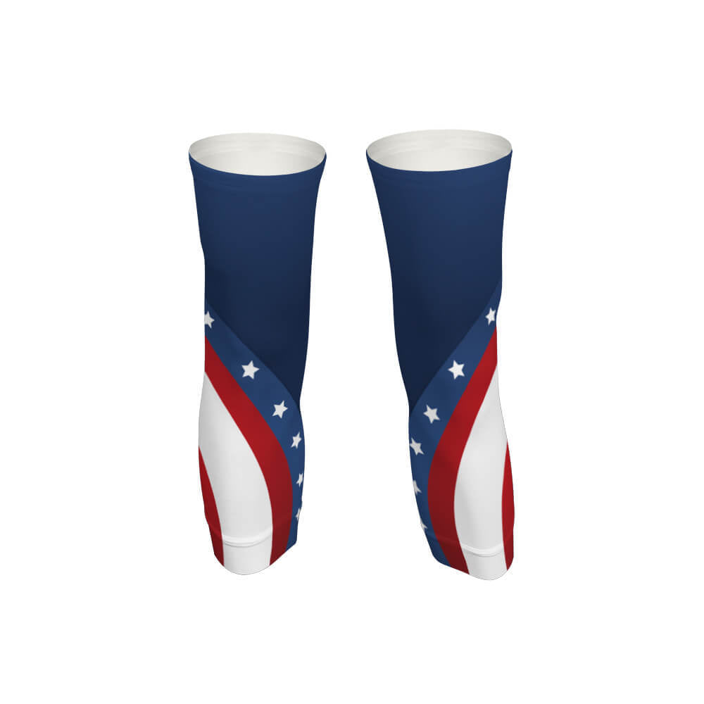USA V3 - Arm And Leg Sleeves-S-Global Cycling Gear