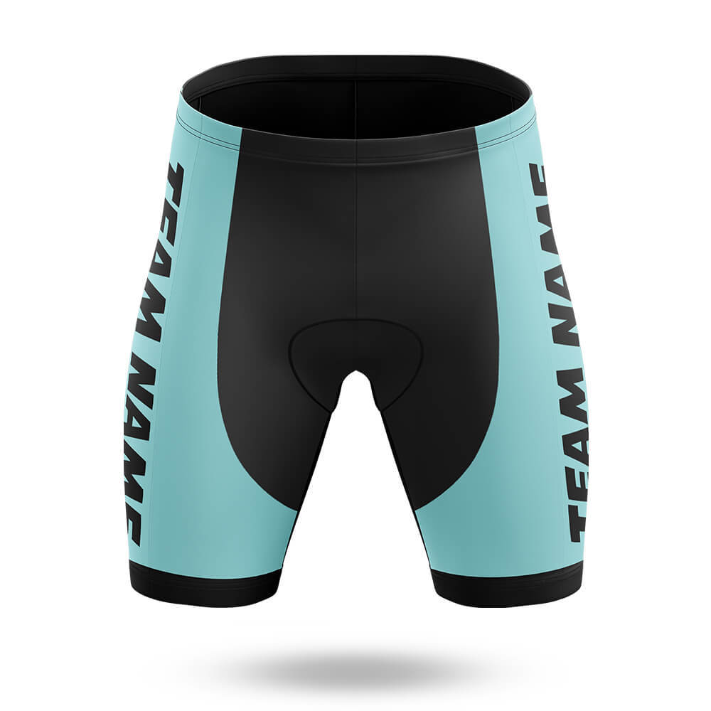 Custom Team Name M1 Blue - Women's Cycling Kit-Shorts Only-Global Cycling Gear