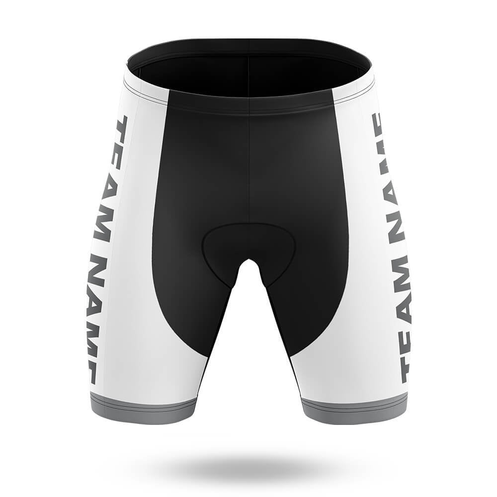 Custom Team Name M2 Grey - Women's Cycling Kit-Shorts Only-Global Cycling Gear