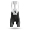 Grey Red - Men's Cycling Kit-Bibs Only-Global Cycling Gear