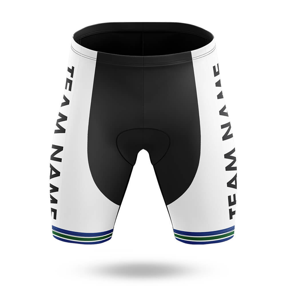 Custom Team Name M4 Green - Women's Cycling Kit-Shorts Only-Global Cycling Gear