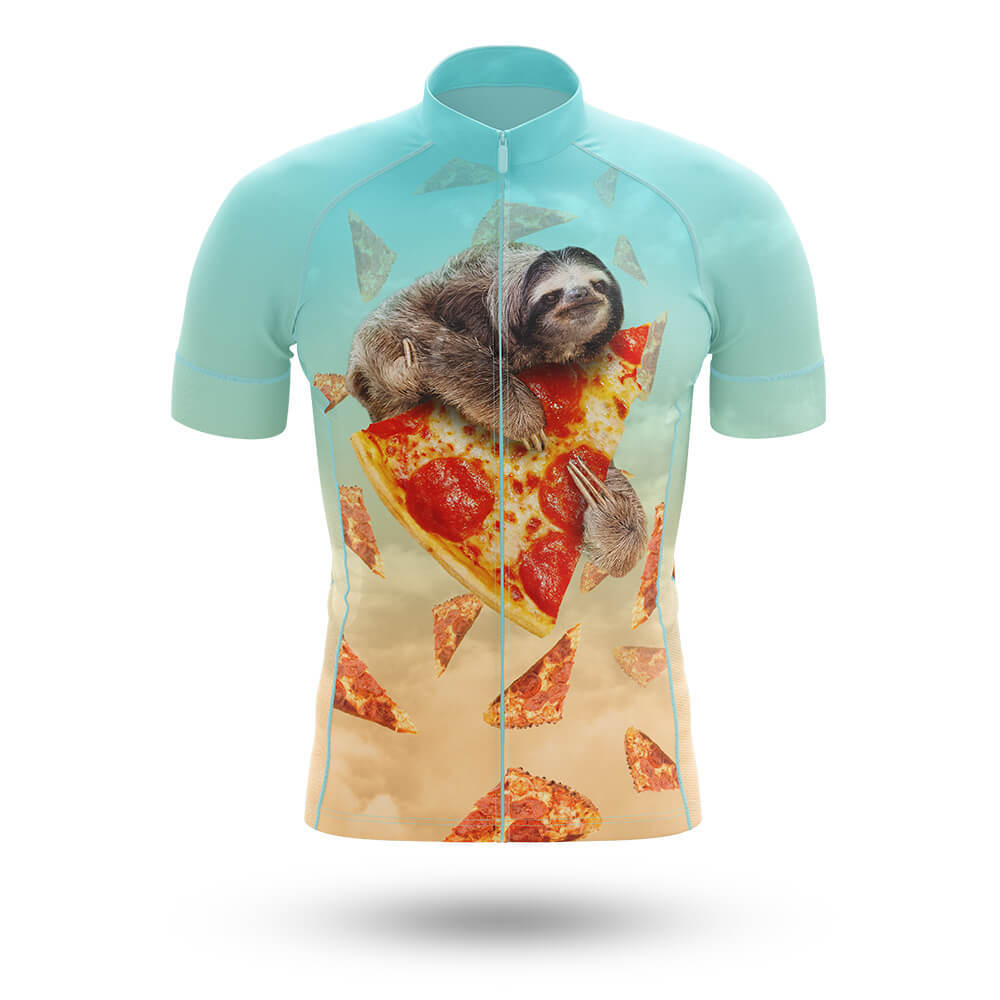 Pizza Sloth - Men's Cycling Kit-Jersey Only-Global Cycling Gear