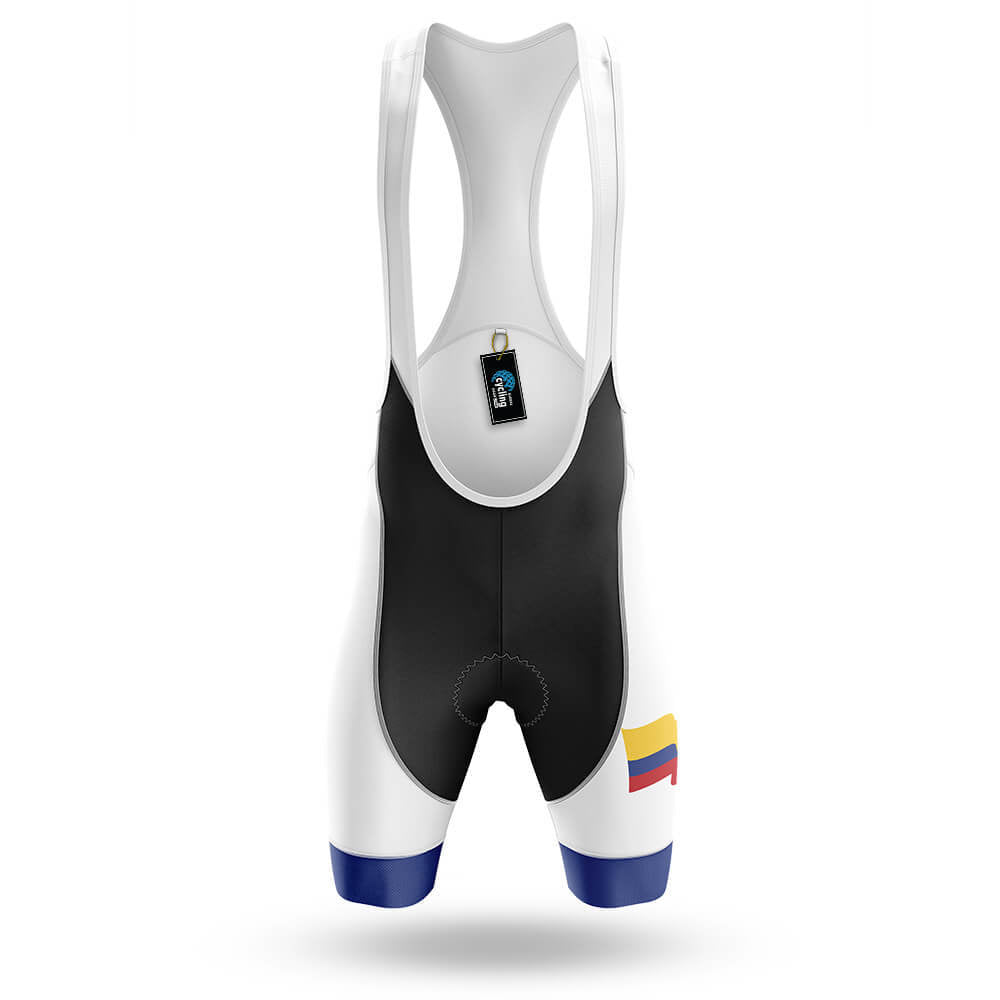 Colombia Flag - Men's Cycling Kit-Bibs Only-Global Cycling Gear