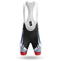 USA Flag Cycling - Men's Cycling Kit-Bibs Only-Global Cycling Gear