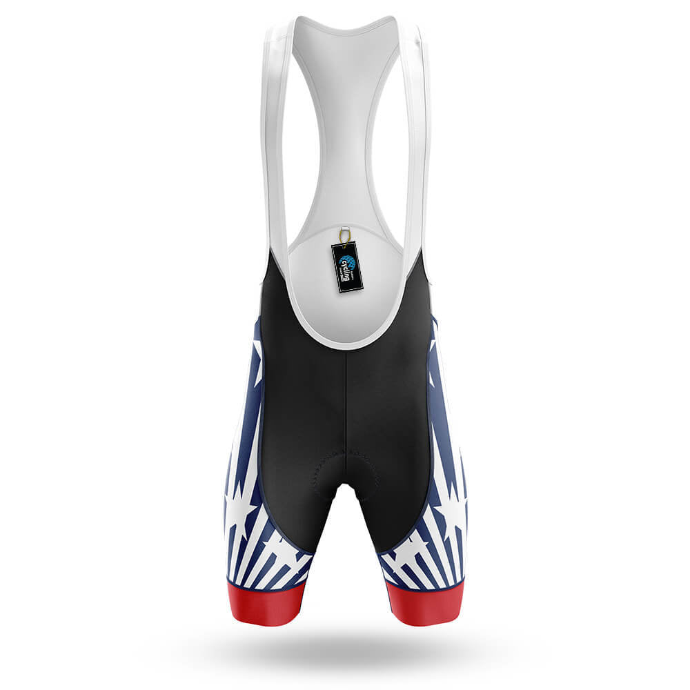 USA Flag Cycling - Men's Cycling Kit-Bibs Only-Global Cycling Gear