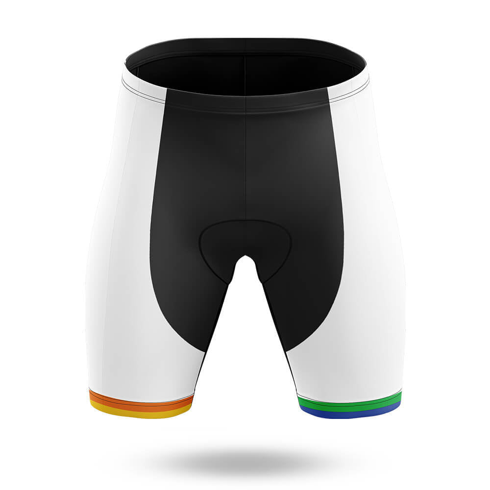 Retro Rainbow Pride - Women's Cycling Kit-Shorts Only-Global Cycling Gear