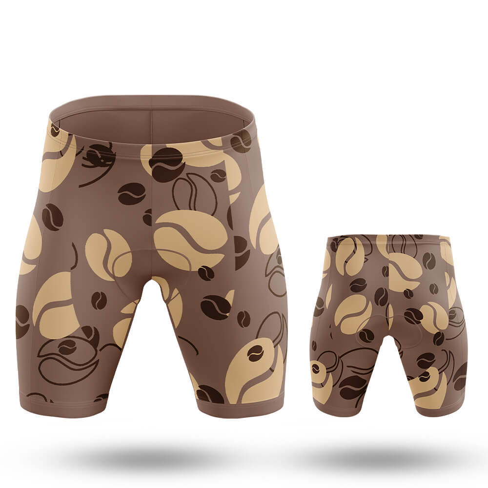 Coffee - Men's Cycling Kit-Bike Shorts-Global Cycling Gear