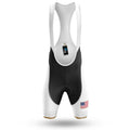 USA S6 White - Men's Cycling Kit-Bibs Only-Global Cycling Gear