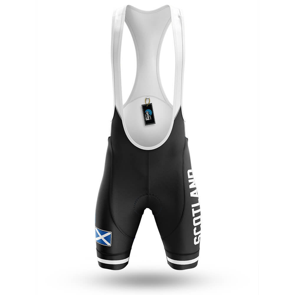 Scotland S5 Black - Men's Cycling Kit-Bibs Only-Global Cycling Gear